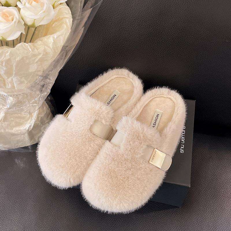 Flat bottom versatile Mao Mao shoes women s 2025 new autumn warm one-pedal shoes fashionable and gentle bag head cotton shoes 35
Flat bottom versatile Mao Mao shoes women s 2025 new autumn warm one-pedal shoes fashionable and gentle bag head cotton shoes 35