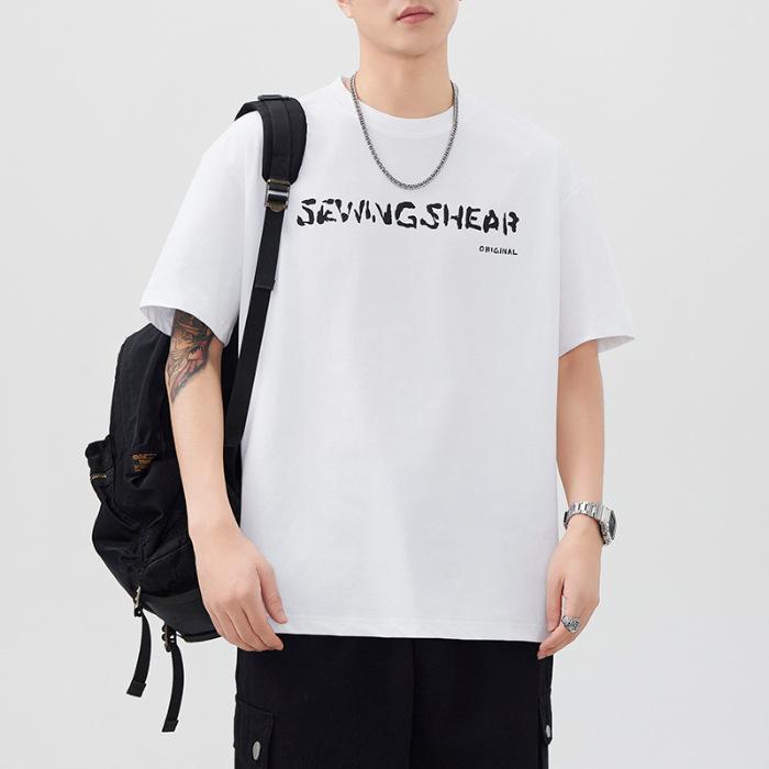 New Summer Drop-off Printing Short-sleeved T-shirt for Gentlemen s Oversized Japanese Everyday High Quality Durable Construction Practical Daily Use M белый
New Summer Drop-off Printing Short-sleeved T-shirt for Gentlemen s Oversized Japanese Everyday High Quality Durable Construction Practical Daily Use M белый