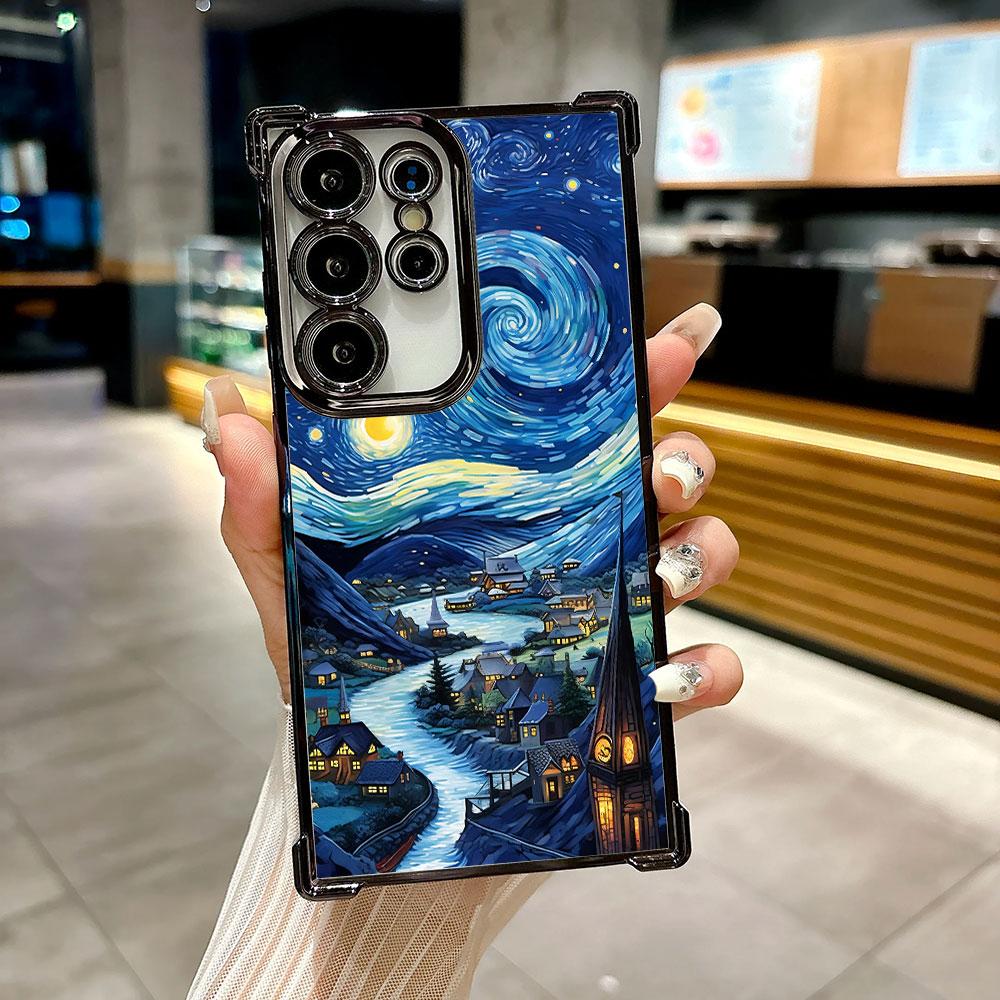Чехол для телефона Galaxy S26Ultra с картиной Ван Гога «Звездная ночь» Для Samsung S26 S25 S24 S23 S21 Ultra S20 FE Plus 5G Чехол Galaxy S20 Ultra
Чехол для телефона Galaxy S26Ultra с картиной Ван Гога «Звездная ночь» Для Samsung S26 S25 S24 S23 S21 Ultra S20 FE Plus 5G Чехол Galaxy S20 Ultra