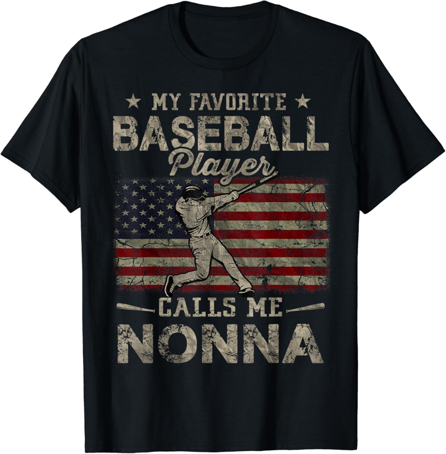 My Favorite Baseball Player Calls Me Nonna Mother s Day Gift Unisex T-Shirt 5XL різнокольоровий
My Favorite Baseball Player Calls Me Nonna Mother s Day Gift Unisex T-Shirt 5XL різнокольоровий