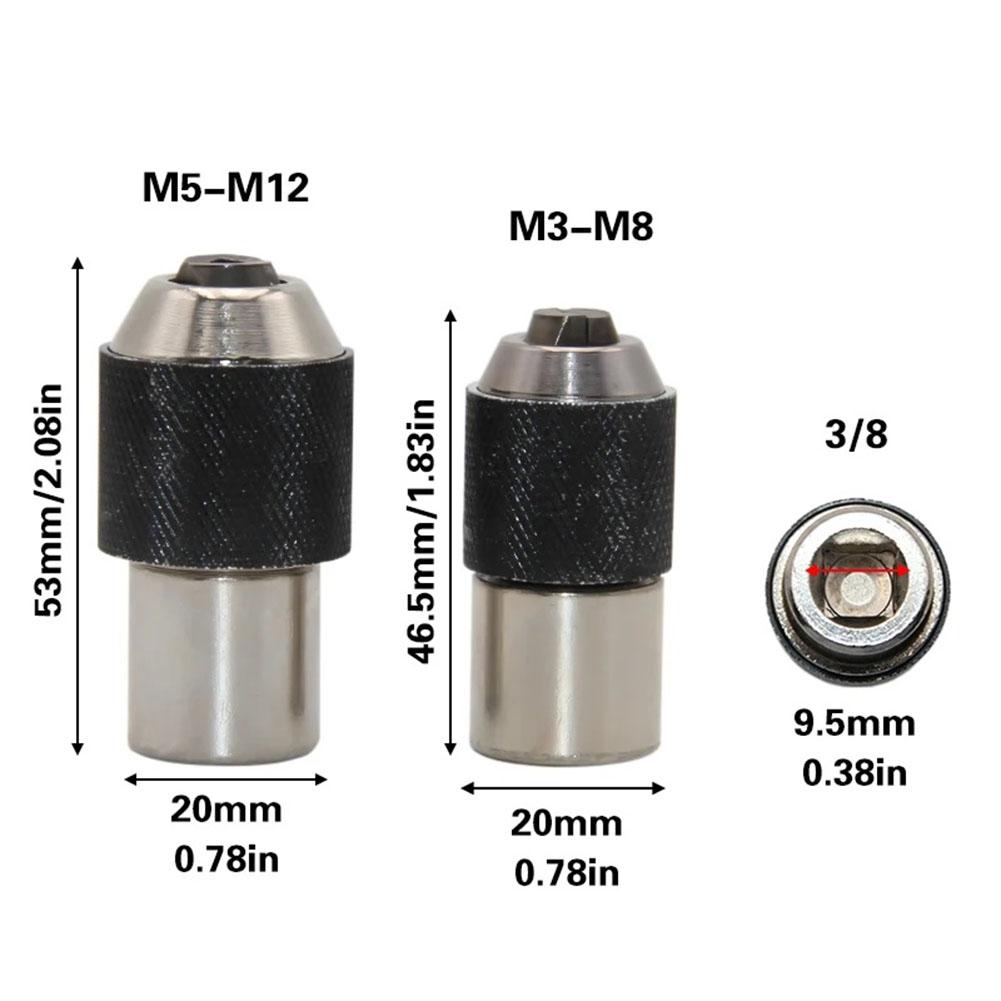 3pcs Tap Sockets Ratchet Tap Wrench Tap Socket Adapter With 3/8 Extension Bar Adjustable Tap Socket Set For Electric Ratchet China Mainland
3pcs Tap Sockets Ratchet Tap Wrench Tap Socket Adapter With 3/8 Extension Bar Adjustable Tap Socket Set For Electric Ratchet China Mainland