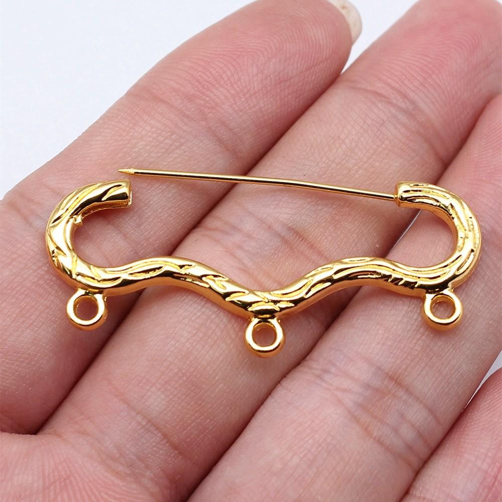 Brooches Pins Safety Clasps Antique Silver Zinc Alloy Jewelry Making Connect Charms Style Thin Spacer Bead A03-10pcs-46x20mm
Brooches Pins Safety Clasps Antique Silver Zinc Alloy Jewelry Making Connect Charms Style Thin Spacer Bead A03-10pcs-46x20mm
