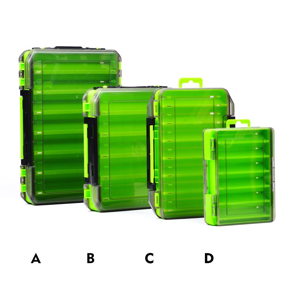 Dual-Layer Fishing Gear Storage Box for Baits and Lures D
Dual-Layer Fishing Gear Storage Box for Baits and Lures D