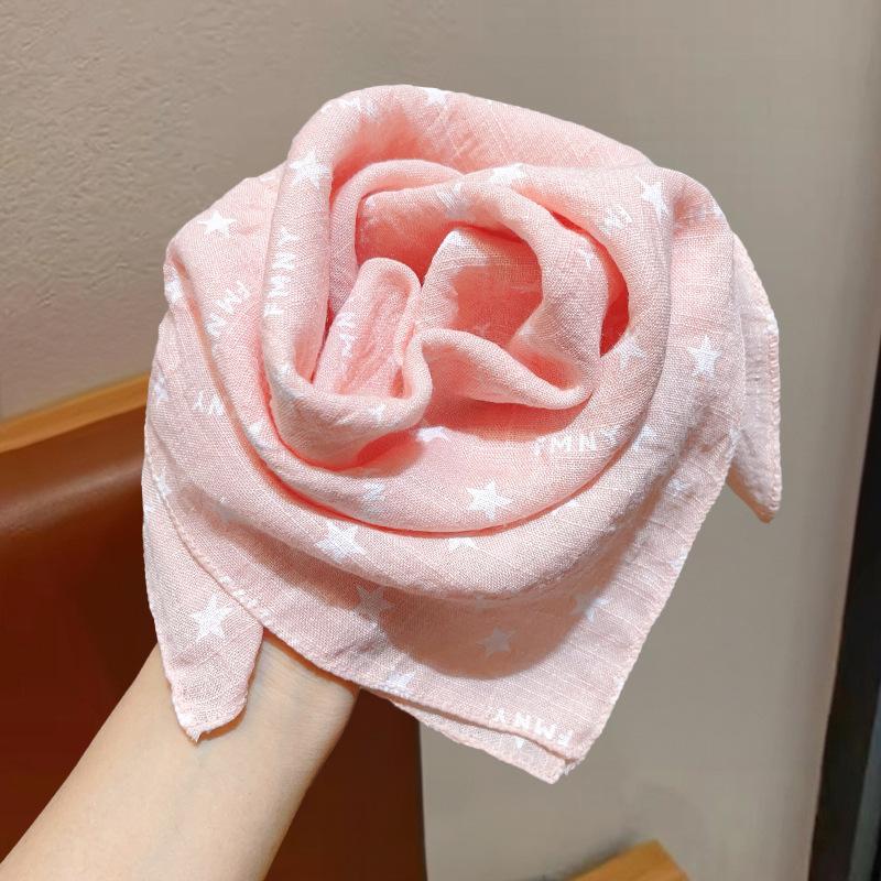 Детский шарф с мультяшным принтом для мальчиков и девочек, осенне-зимний, мягкий квадратный платок, милый детский дышащий шарф-обертывание для шеи, согревающий шарф COTTON
Детский шарф с мультяшным принтом для мальчиков и девочек, осенне-зимний, мягкий квадратный платок, милый детский дышащий шарф-обертывание для шеи, согревающий шарф COTTON