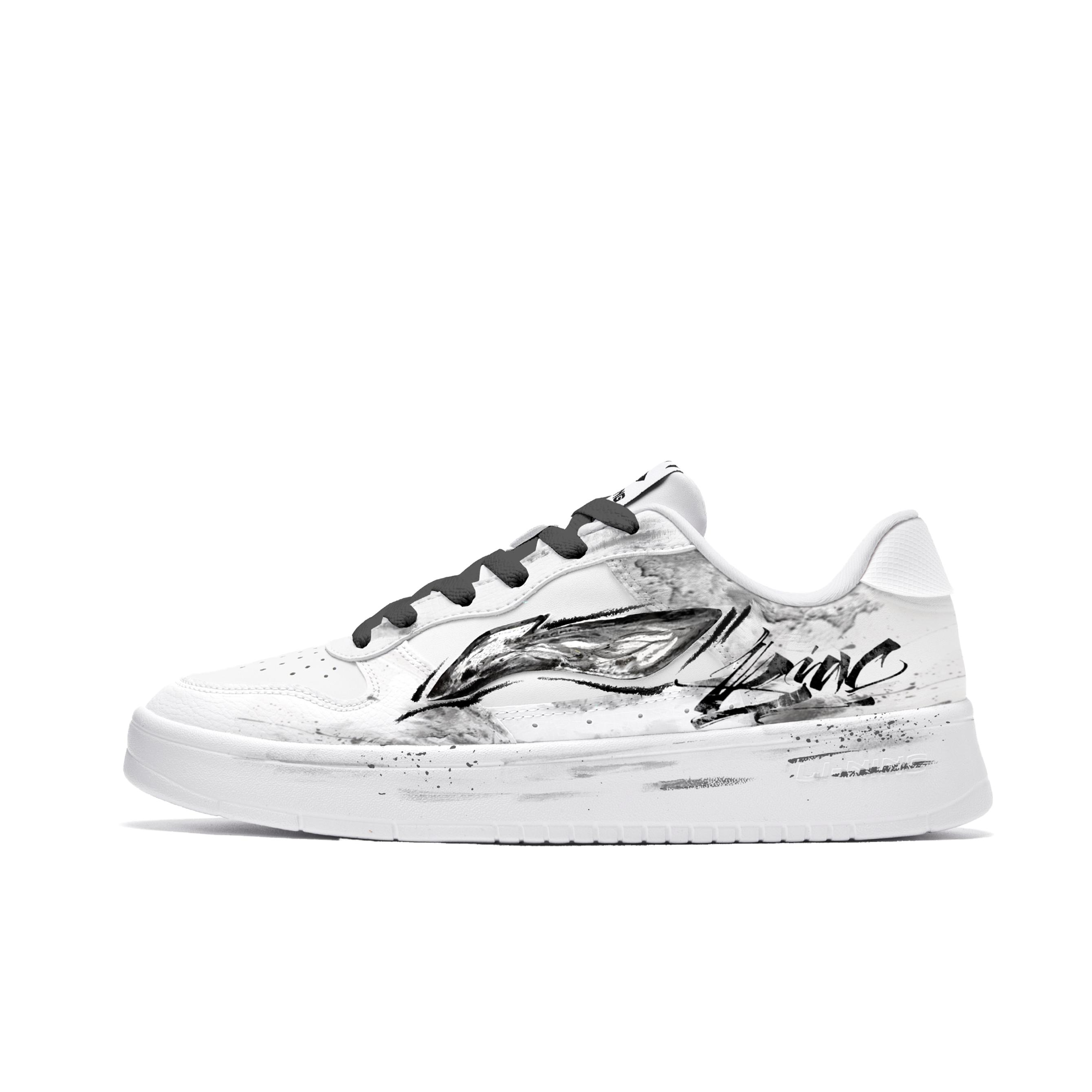 Li Ning Ink Shadow Swift Wind Cushioning Low top Skateboard Shoes Men s White Black AGCS419-1(TeamM-) 45
Li Ning Ink Shadow Swift Wind Cushioning Low top Skateboard Shoes Men s White Black AGCS419-1(TeamM-) 45