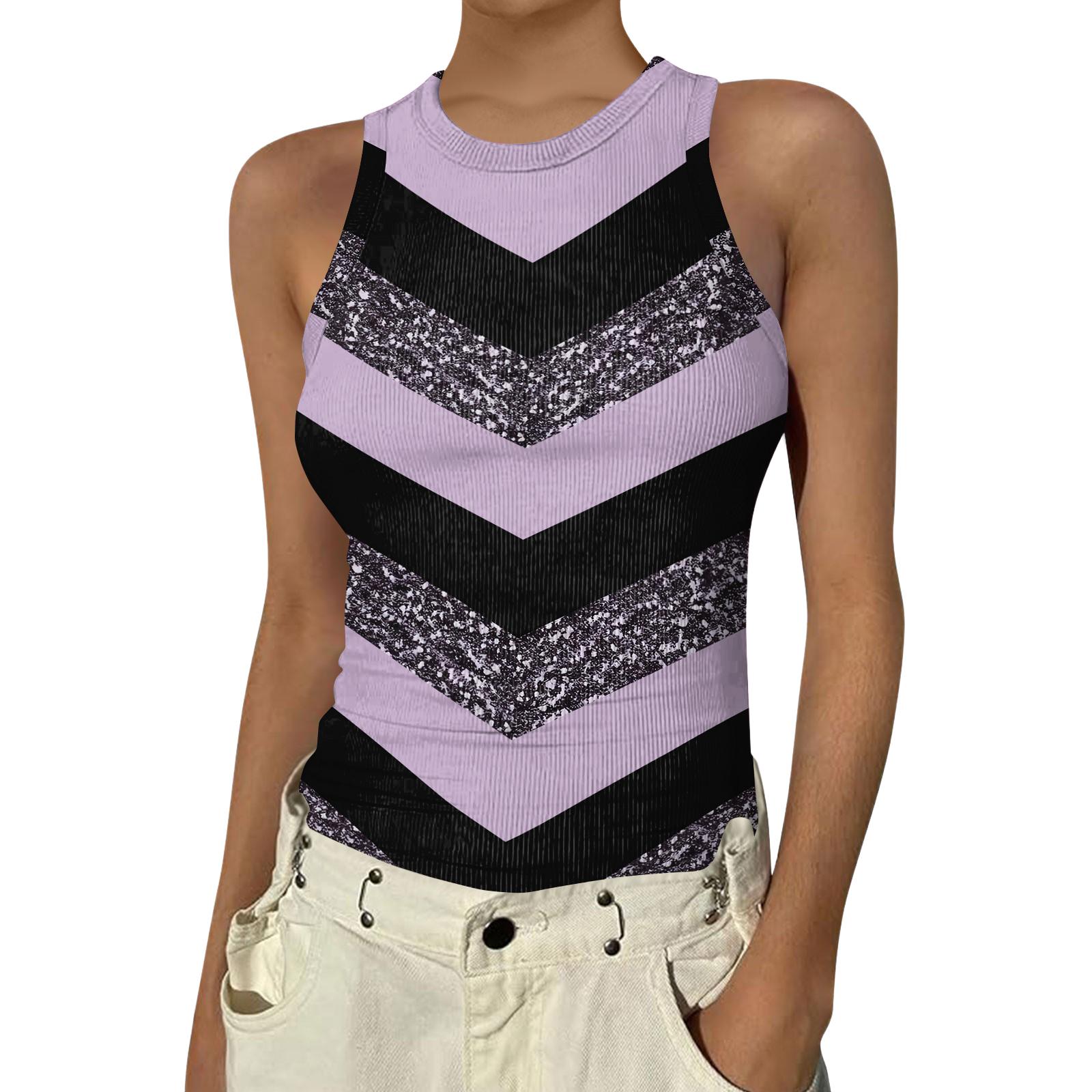Women s Fashionable Round Neck Plaid Print Sleeveless Vest Top XL
Women s Fashionable Round Neck Plaid Print Sleeveless Vest Top XL