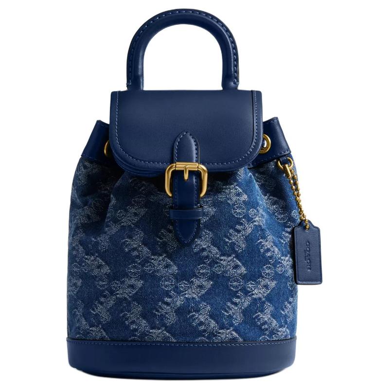 COACH Harper 17 Classic Presbyopia Logo Coated Canvas and Cowhide Backpack Small Women s Blue синій
COACH Harper 17 Classic Presbyopia Logo Coated Canvas and Cowhide Backpack Small Women s Blue синій