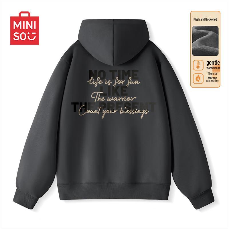 MINISO Men s Heavyweight Fleece-Lined Hooded Sweatshirt 3XL
MINISO Men s Heavyweight Fleece-Lined Hooded Sweatshirt 3XL