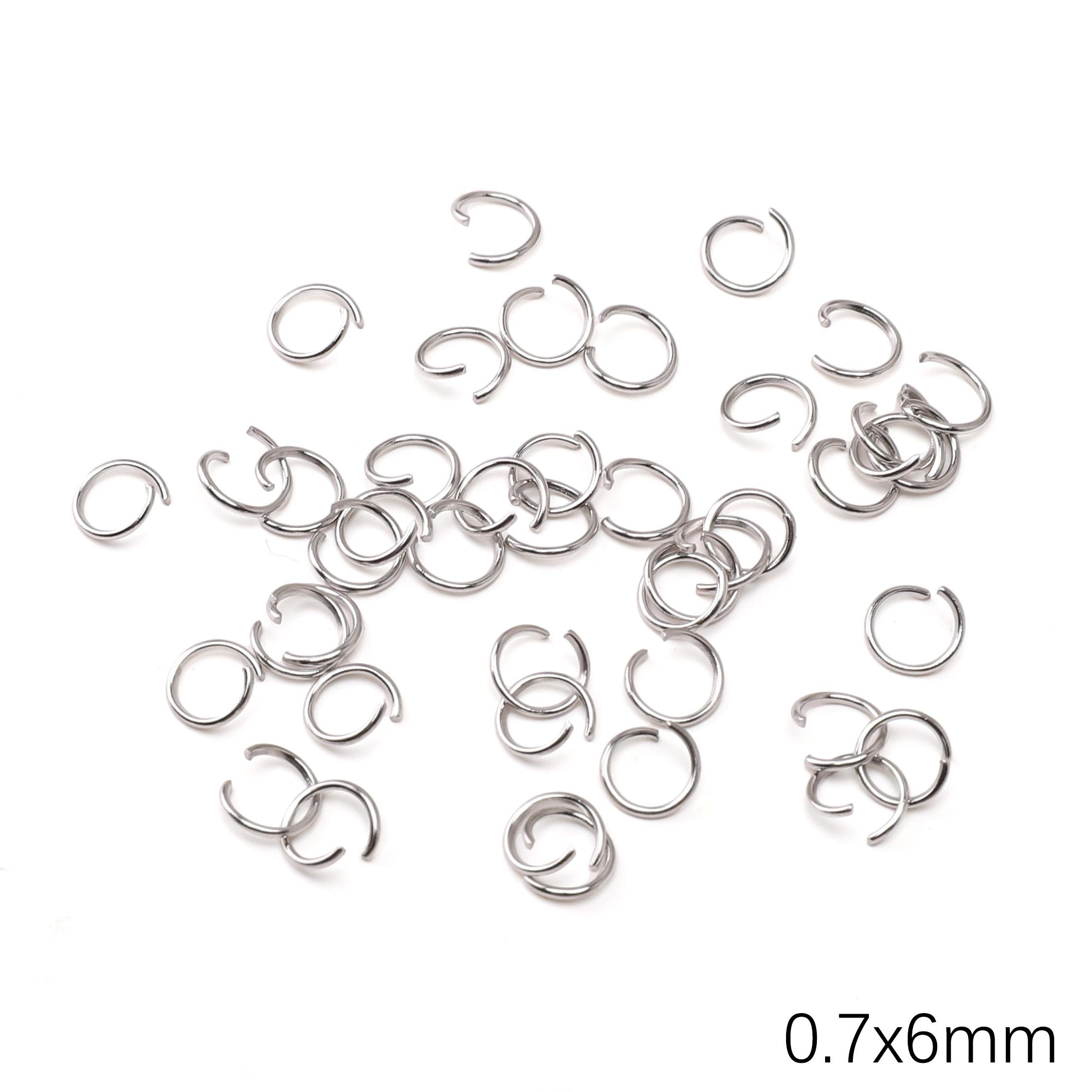 5-100Pcs Stainless Steel Ball Chain Clasps Pin For DIY Jewelry Making Accessories 0.7x6mm 70pcs срібний
5-100Pcs Stainless Steel Ball Chain Clasps Pin For DIY Jewelry Making Accessories 0.7x6mm 70pcs срібний