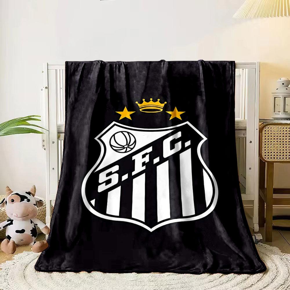 Black shield with white stripes, golden stars, crown, ball, and S.F.C. for all seasons blanket lunch break throw gift 80cm x 120cm
Black shield with white stripes, golden stars, crown, ball, and S.F.C. for all seasons blanket lunch break throw gift 80cm x 120cm
