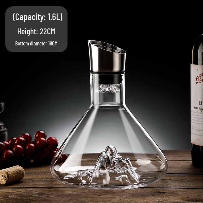 Waterfall Style Glass Wine Decanter
Waterfall Style Glass Wine Decanter