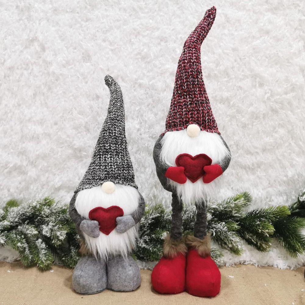 Cartoon Christmas Plush Doll Handmade Telescopic Toy Crafts Stretch Knitted Faceless Doll Gift серый
Cartoon Christmas Plush Doll Handmade Telescopic Toy Crafts Stretch Knitted Faceless Doll Gift серый