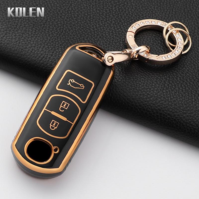 Luxury Car Key Remote Case Cover For Mazda 2 3 6 Atenza Axela Demio CX-5 CX5 CX-3 CX7 CX-9 2 3 4 Buttons Keychain Protected Fob
Luxury Car Key Remote Case Cover For Mazda 2 3 6 Atenza Axela Demio CX-5 CX5 CX-3 CX7 CX-9 2 3 4 Buttons Keychain Protected Fob