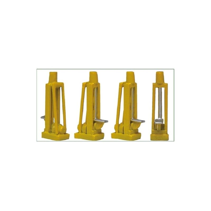 Tsugawa Yoko N gauge NA-16 lifting jack 4 units included Painted white metal finished product
Tsugawa Yoko N gauge NA-16 lifting jack 4 units included Painted white metal finished product