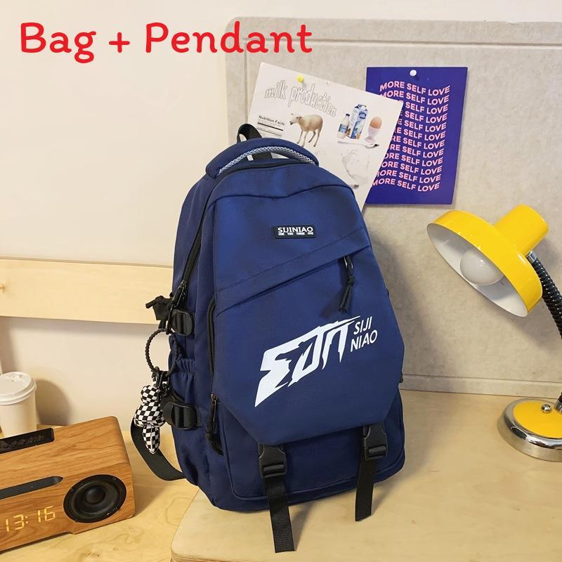 Nylon Teen College Backpack With Curved Straps For School Use синій
Nylon Teen College Backpack With Curved Straps For School Use синій