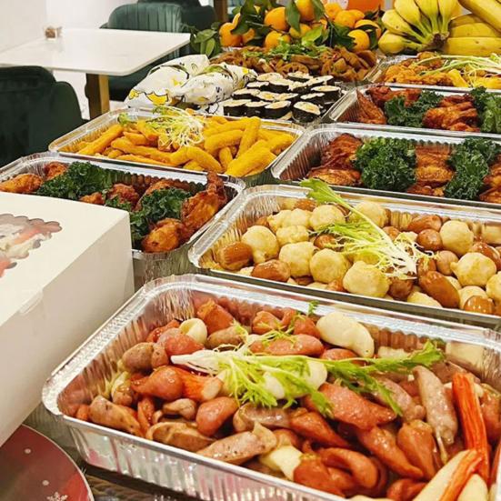Юшенг Форма из фольги для запекания в духовке, аэрофритюрнице, алюминиевая тарелка, форма для торта, противень для запекания еды, гриль-поддон для жарки сыра, мяса и овощей
Юшенг Форма из фольги для запекания в духовке, аэрофритюрнице, алюминиевая тарелка, форма для торта, противень для запекания еды, гриль-поддон для жарки сыра, мяса и овощей