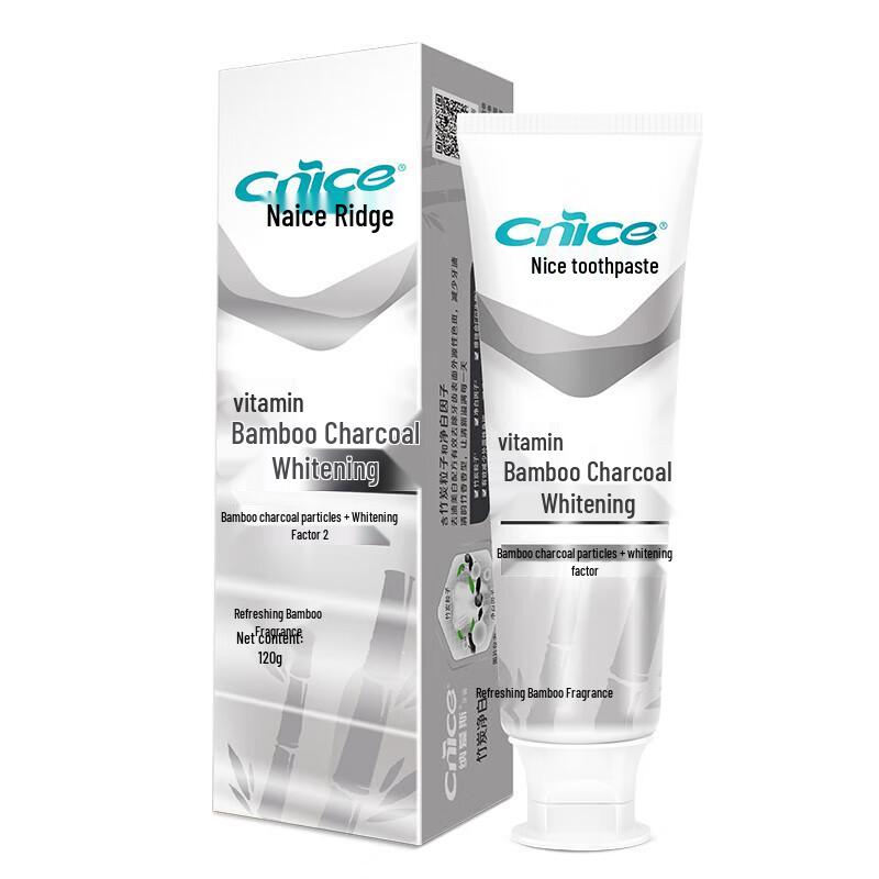 Nice Bamboo Charcoal Whitening Toothpaste
Nice Bamboo Charcoal Whitening Toothpaste