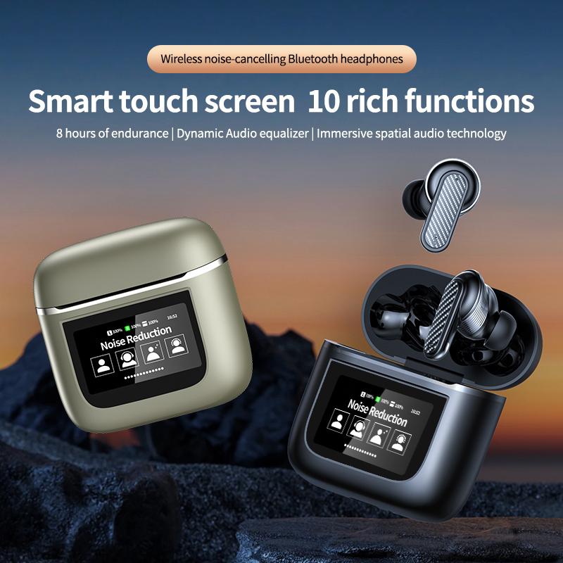 YW05 In-Ear Bluetooth-compatible Headset HiFi Sound ENC Wireless Earphone with Touch Screen Charging Bin Black
YW05 In-Ear Bluetooth-compatible Headset HiFi Sound ENC Wireless Earphone with Touch Screen Charging Bin Black