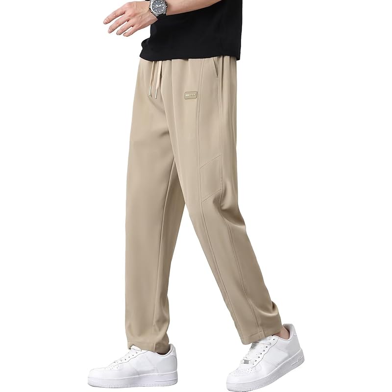 Prinior Cool touch sensation pants men s pants multifunctional quick drying stretch ice silk everyday wear easy pants long length cool big size casual
Prinior Cool touch sensation pants men s pants multifunctional quick drying stretch ice silk everyday wear easy pants long length cool big size casual