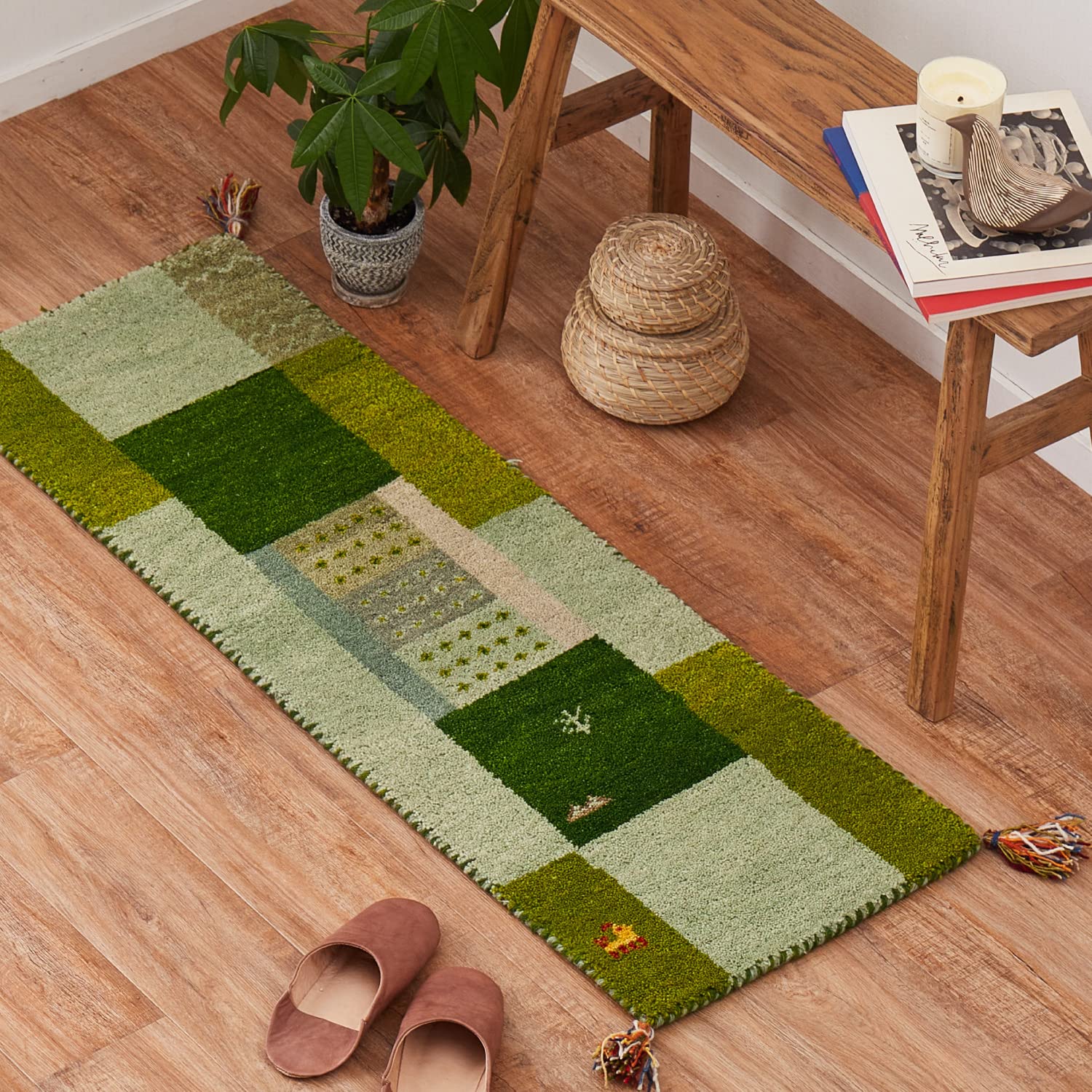 Коврик Hagiwara Gabbeh 40 x 120 см шерстяной для помещений, толстый, прибл.. GABBEH D11 Ручная работа
Коврик Hagiwara Gabbeh 40 x 120 см шерстяной для помещений, толстый, прибл.. GABBEH D11 Ручная работа