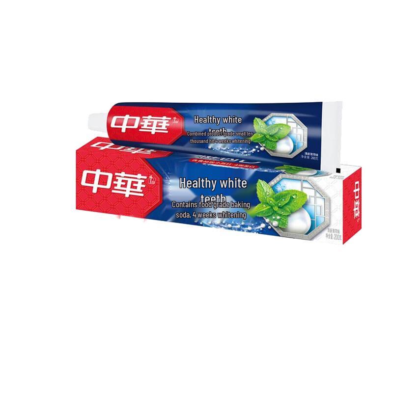 Zhonghua Healthy White Fresh Mint Toothpaste (6x200g Family Pack)
Zhonghua Healthy White Fresh Mint Toothpaste (6x200g Family Pack)