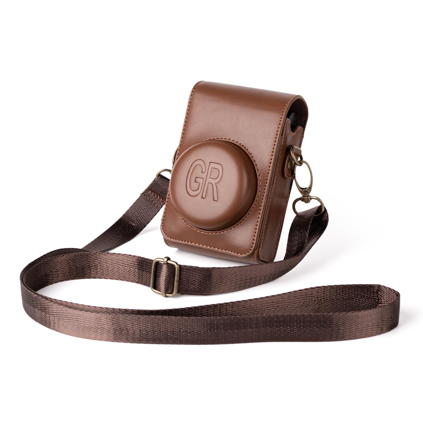 kinokoo Ricoh III dedicated camera case camera bag small lightweight portable drop prevention shoulder strap PU leather with sign cloth GR/GRII/GR кавовий
kinokoo Ricoh III dedicated camera case camera bag small lightweight portable drop prevention shoulder strap PU leather with sign cloth GR/GRII/GR кавовий