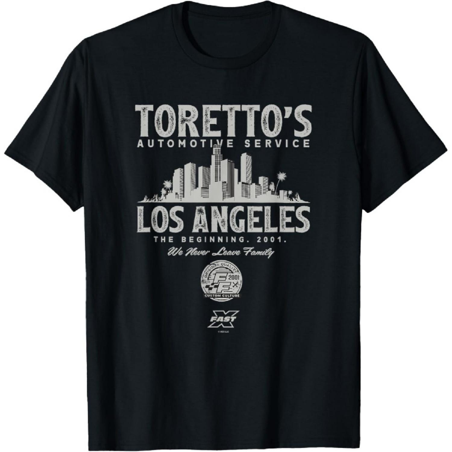Fast X Toretto s Automotive Service Family Vintage Logo T-Shirt XXXXXL чорний
Fast X Toretto s Automotive Service Family Vintage Logo T-Shirt XXXXXL чорний