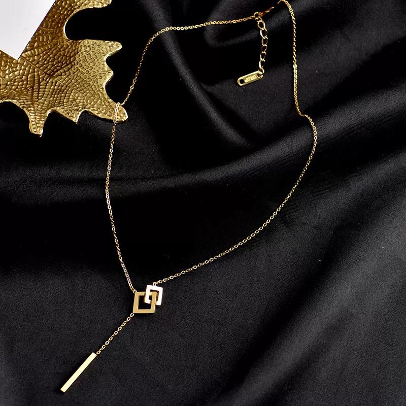Titanium Steel Accessible Luxury European and American Style Necklace Female Korean Simple Ins Stylish Versatile Mori Tassel Clavicle Chain золотой
Titanium Steel Accessible Luxury European and American Style Necklace Female Korean Simple Ins Stylish Versatile Mori Tassel Clavicle Chain золотой