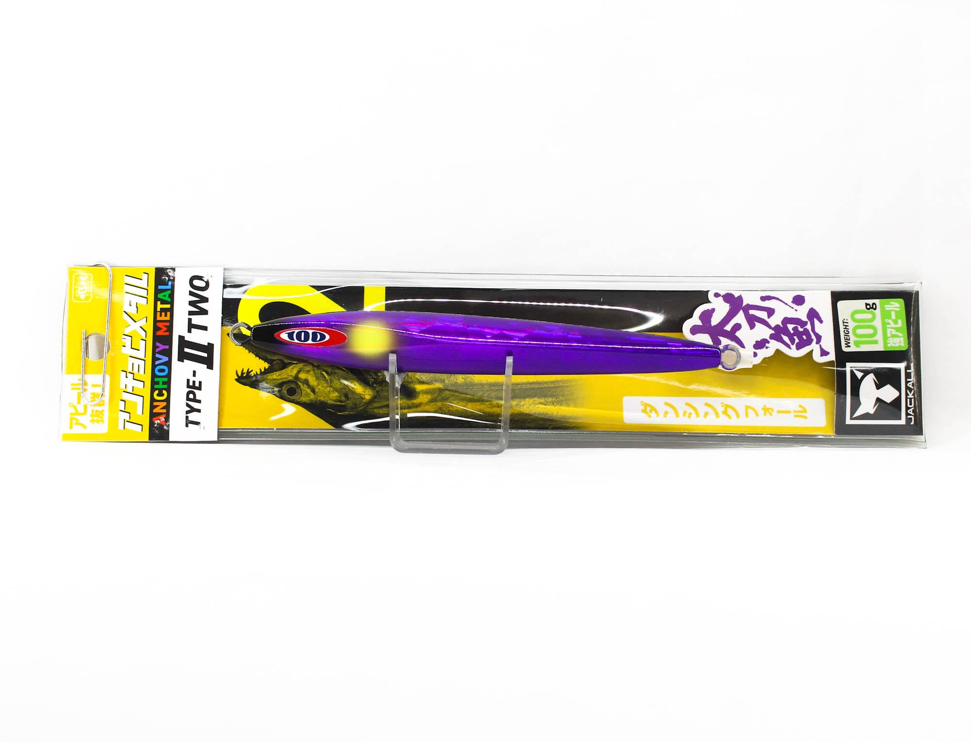 Jackall Металлическая джиг-приманка Тип Анчоус 2 Медленное скольжение 100 грамм Пурп (0226)
Jackall Металлическая джиг-приманка Тип Анчоус 2 Медленное скольжение 100 грамм Пурп (0226)