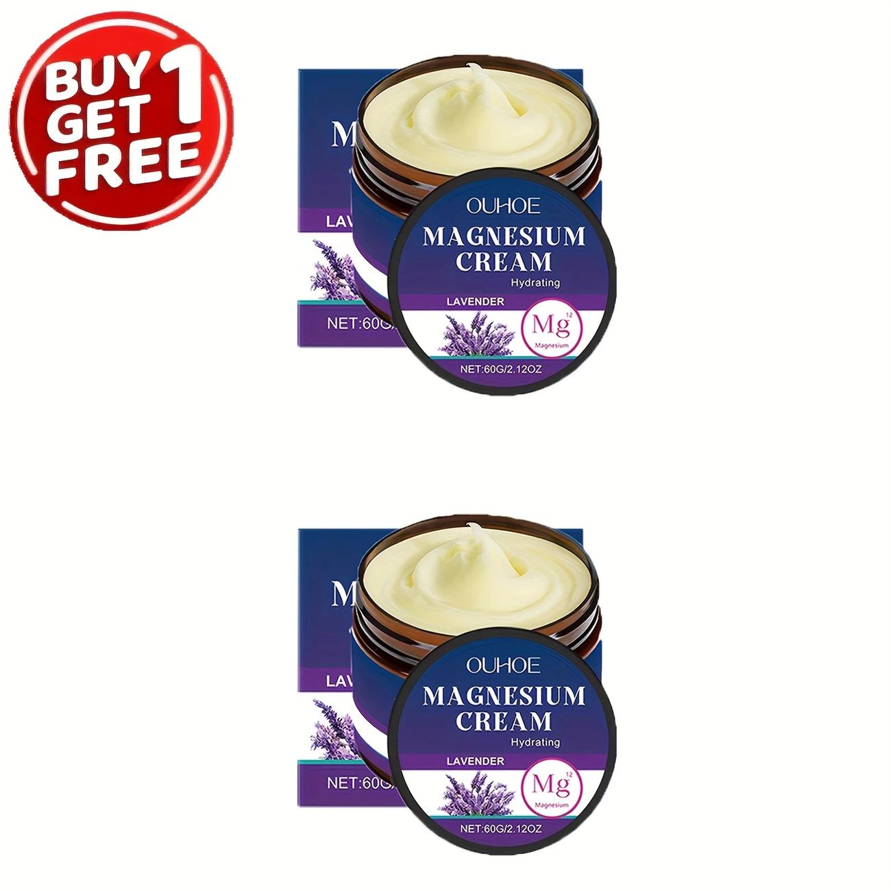 Купи 1 Получи 1 в Подарок - Магниевый крем с лавандой и гиалуроновой кислотой, быстро впитывающийся, 60 г / 2,12 унции, Идеально подходит для спортсменов и пожилых людей 2pcs
Купи 1 Получи 1 в Подарок - Магниевый крем с лавандой и гиалуроновой кислотой, быстро впитывающийся, 60 г / 2,12 унции, Идеально подходит для спортсменов и пожилых людей 2pcs