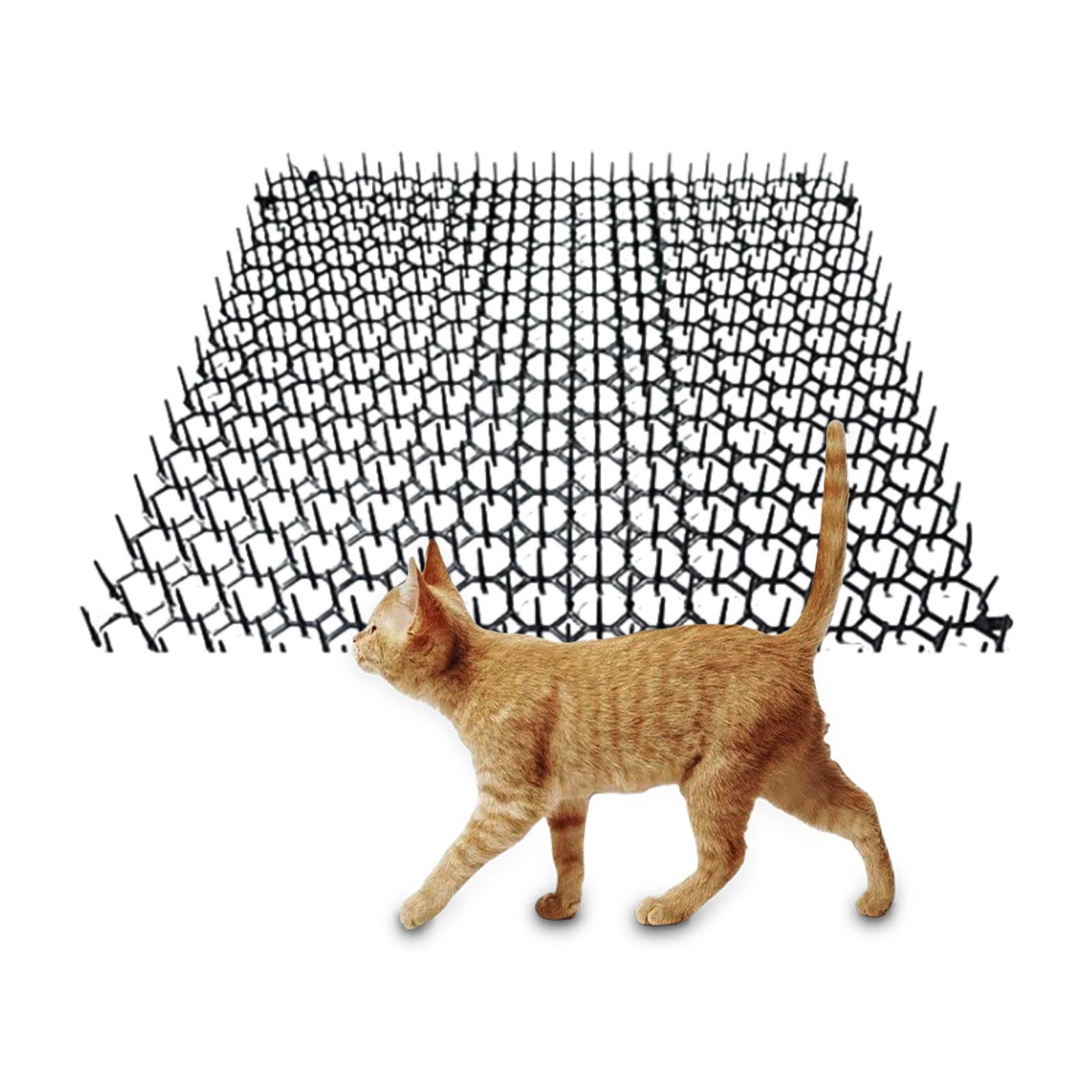 Anti Cat Repellent Cat Scat Mat with PP Spikes 34x42cm Lightweight Accessories Black Sturdy for All Seasons Gardening чорний
Anti Cat Repellent Cat Scat Mat with PP Spikes 34x42cm Lightweight Accessories Black Sturdy for All Seasons Gardening чорний