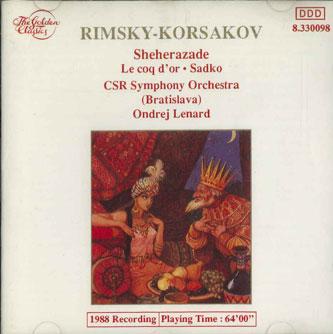 CD CSR SYMPHONY ORCHESTRA, ONDREJ LENA - Rimsky Korsakov Scheherazade Le Coq 8330098 GOLDEN CLASSICS Germany Classical Used
CD CSR SYMPHONY ORCHESTRA, ONDREJ LENA - Rimsky Korsakov Scheherazade Le Coq 8330098 GOLDEN CLASSICS Germany Classical Used