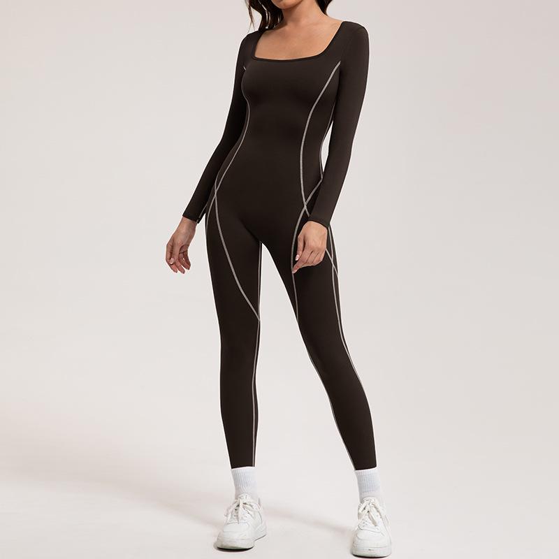 Feiyue Nude Тонкий быстросохнущий комбинезон с длинными рукавами для йоги и бега для женщин L
Feiyue Nude Тонкий быстросохнущий комбинезон с длинными рукавами для йоги и бега для женщин L