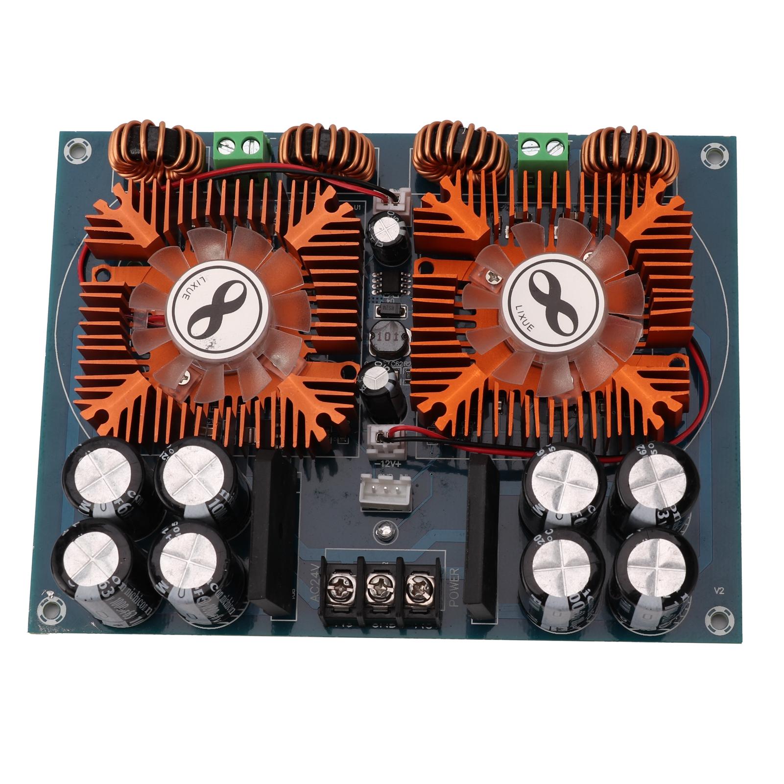 Плата підсилювача потужності HighPower 2 канали Цифровий модуль Вбудована материнська плата XHM254
Плата підсилювача потужності HighPower 2 канали Цифровий модуль Вбудована материнська плата XHM254