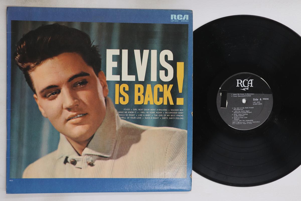 LP Record ELVIS PRESLEY Elvis Is Back LSP2231 RCA US Rock Used
LP Record ELVIS PRESLEY Elvis Is Back LSP2231 RCA US Rock Used