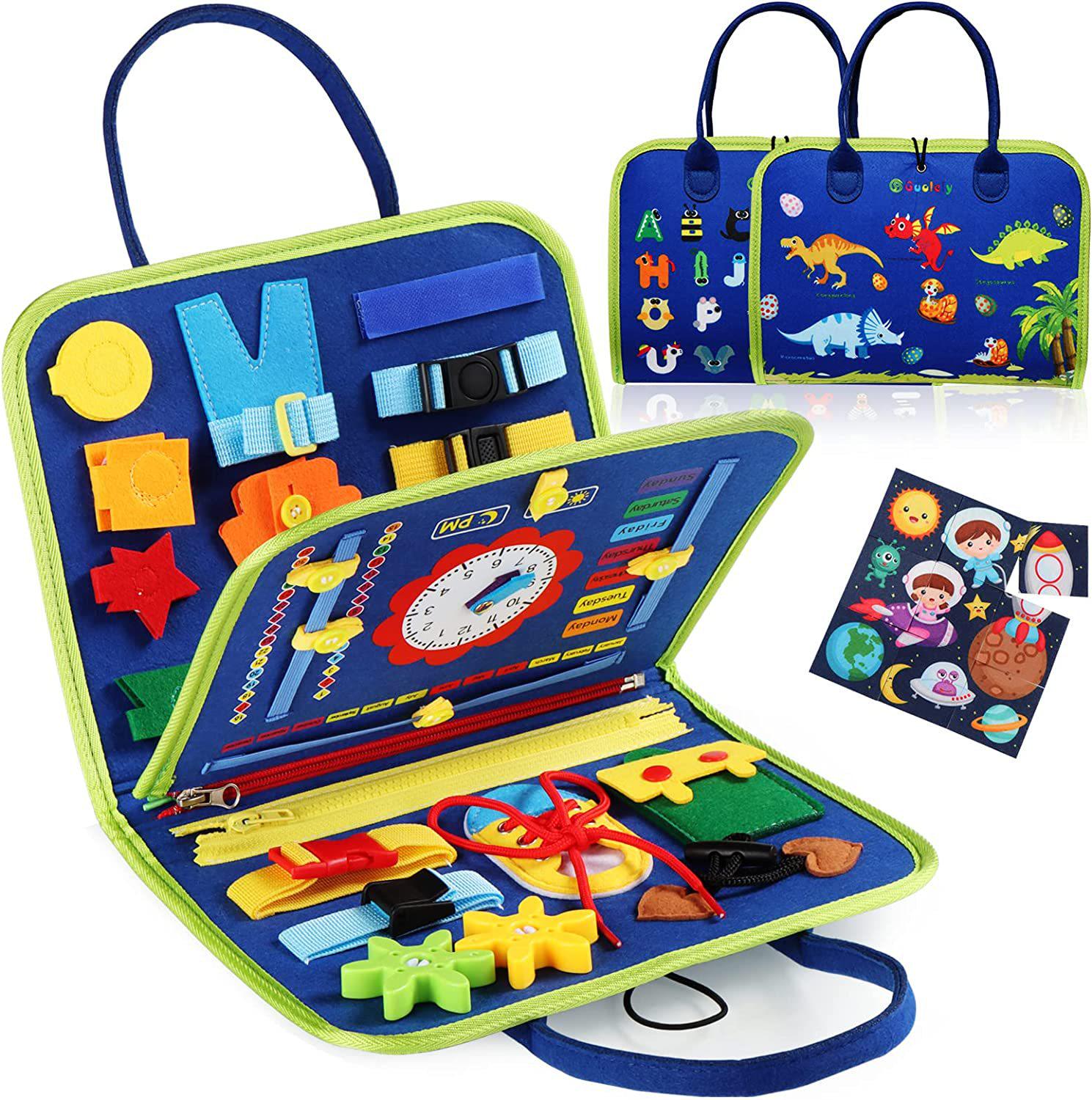Felt Busy Board: CPC Certified Educational Toy for Children s Early Learning and Dressing Skills
Felt Busy Board: CPC Certified Educational Toy for Children s Early Learning and Dressing Skills