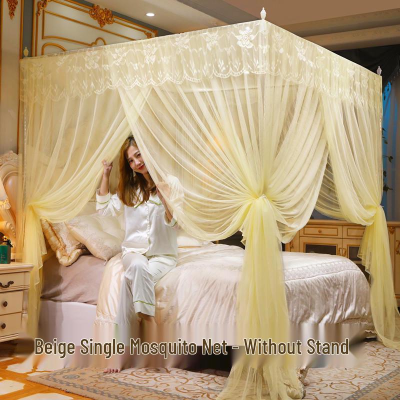 Palace Princess Mosquito Net Tent: Encrypted Mesh, Thickened Support, 3-Door, Floor-Standing for 1.5m/1.8m Beds. 120x200 cm
Palace Princess Mosquito Net Tent: Encrypted Mesh, Thickened Support, 3-Door, Floor-Standing for 1.5m/1.8m Beds. 120x200 cm