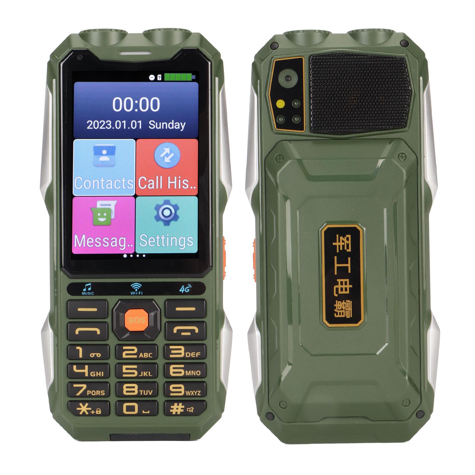 Rugged Senior Cellphone 4G 4in WiFi Large Button 18000mAh LED Flashlight Loud Sound Quick Phone Support for 9.0
Rugged Senior Cellphone 4G 4in WiFi Large Button 18000mAh LED Flashlight Loud Sound Quick Phone Support for 9.0