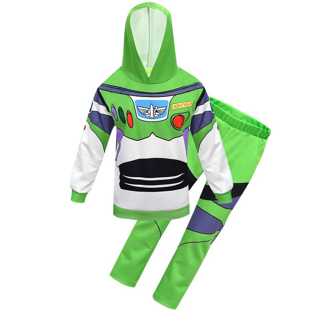 Adorable Toy Story 4 Cosplay Buzz Lightyear 2pcs Set Hoodie Pants Halloween Costume Suit(Hoodie+Pants),140cm
Adorable Toy Story 4 Cosplay Buzz Lightyear 2pcs Set Hoodie Pants Halloween Costume Suit(Hoodie+Pants),140cm