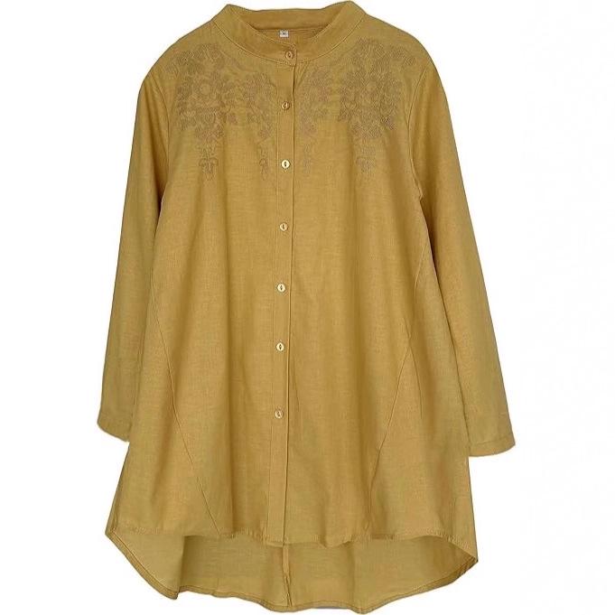 2026 Women s European & American Style Loose Long Shirt - Pure Color Autumn/Winter Top Large жовтий
2026 Women s European & American Style Loose Long Shirt - Pure Color Autumn/Winter Top Large жовтий