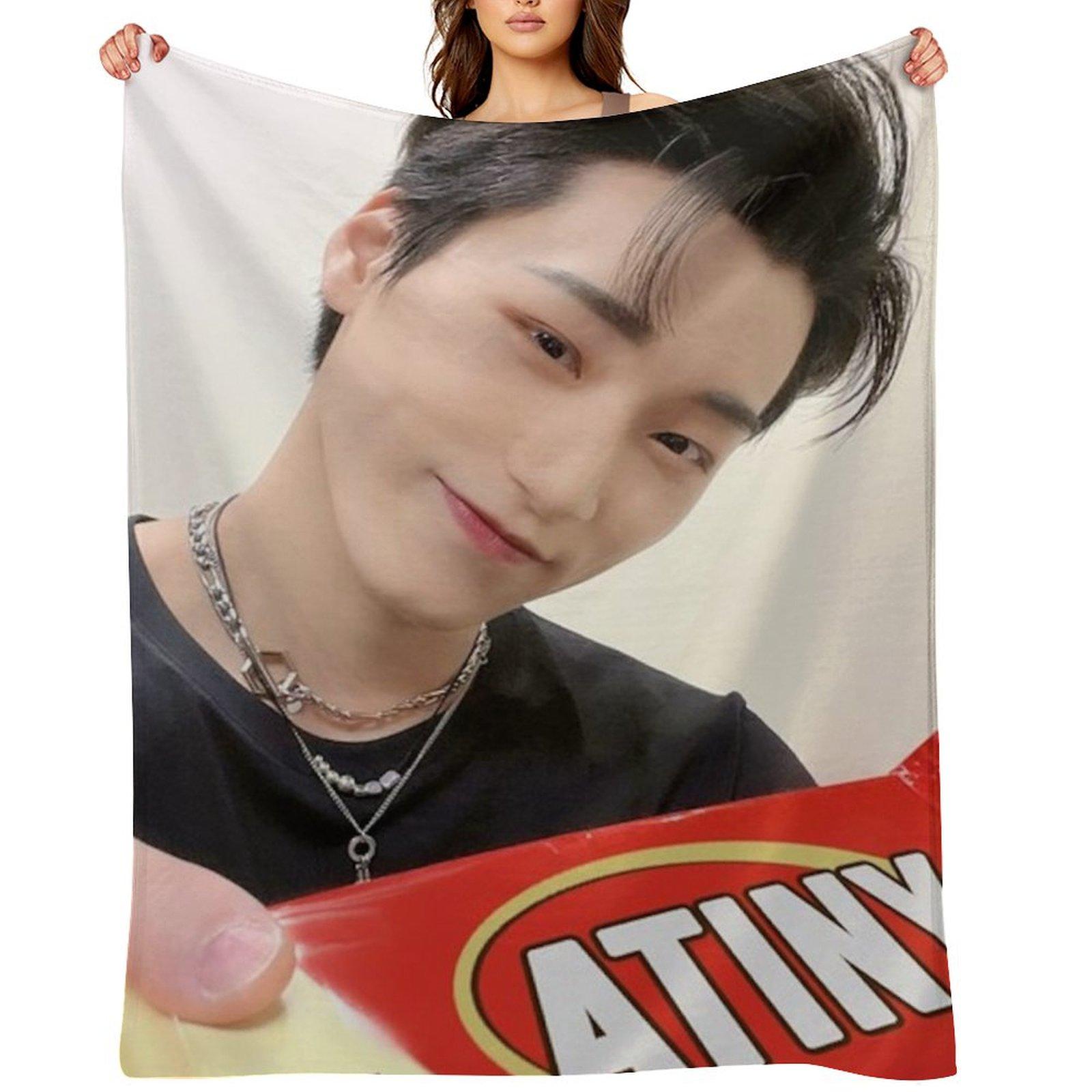 ATEEZ San Throw Blanket Plush blankets and throws Cute Plaid Moving Blankets 30x40in
ATEEZ San Throw Blanket Plush blankets and throws Cute Plaid Moving Blankets 30x40in