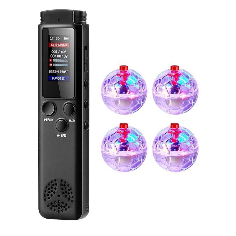 M-Modern-5Piece Kit 64 GB Digital With 4 LED Cat Ball Motion Activated Cat Ball Voice Activated Voice Recorde
M-Modern-5Piece Kit 64 GB Digital With 4 LED Cat Ball Motion Activated Cat Ball Voice Activated Voice Recorde