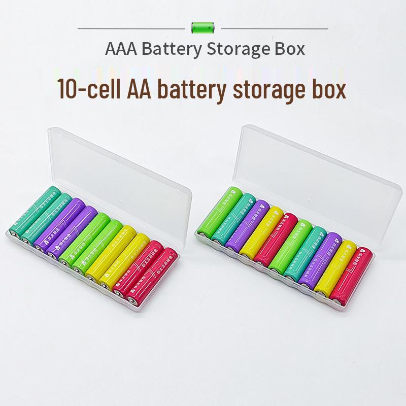10-Cell No. 7 Battery Storage Box - Frosted Transparent PP Material 42 x 60 x 42 cm білий
10-Cell No. 7 Battery Storage Box - Frosted Transparent PP Material 42 x 60 x 42 cm білий