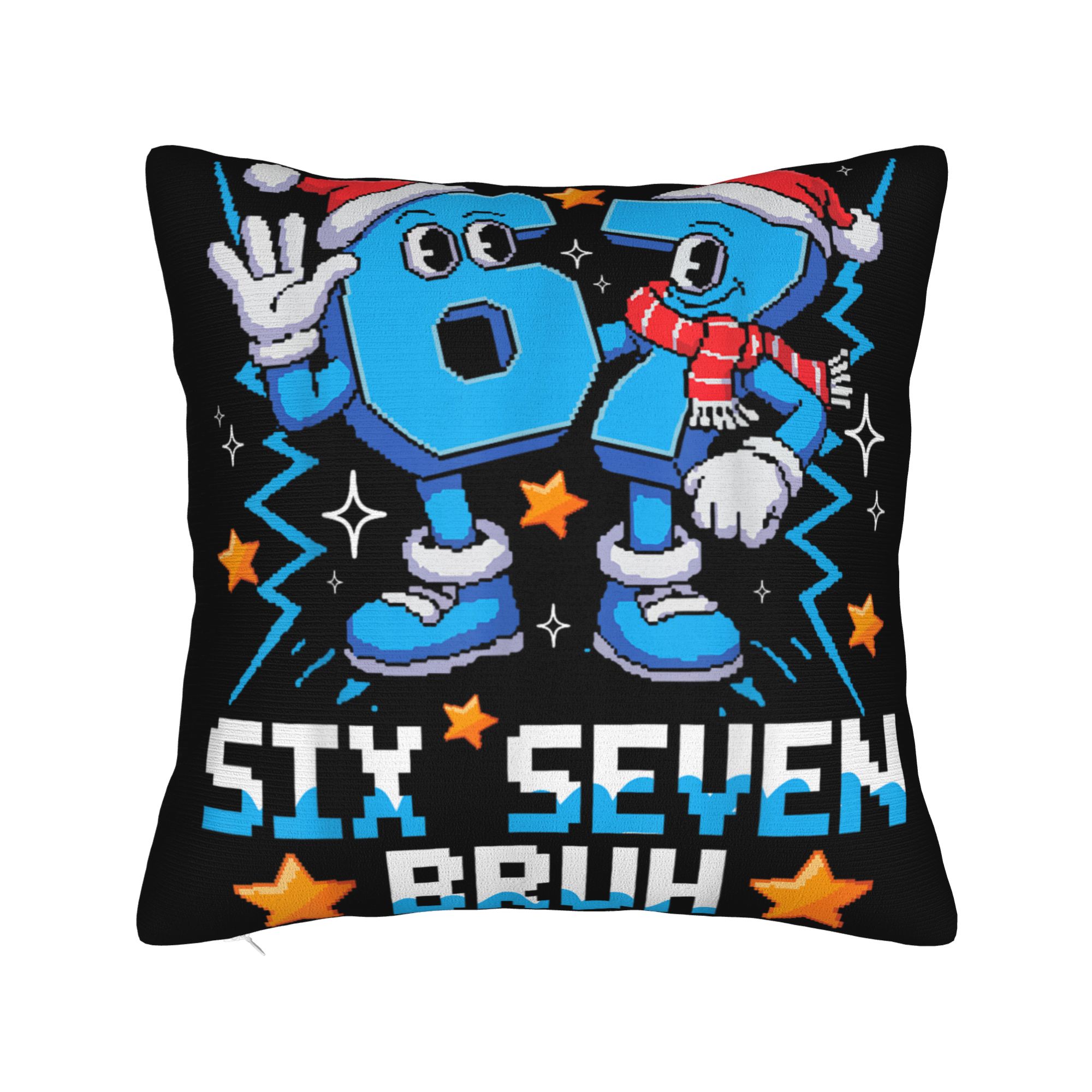 67 Six Seven Christmas Bruh Italian Brainrot Meme Pillow Case Novelty Pillow Cover Print Pillowcases For Living Room Sofa 12x12Inch
67 Six Seven Christmas Bruh Italian Brainrot Meme Pillow Case Novelty Pillow Cover Print Pillowcases For Living Room Sofa 12x12Inch