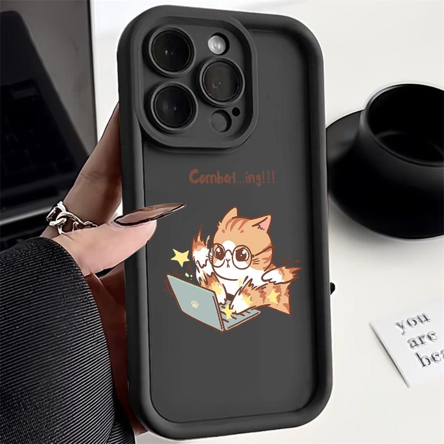Чехол для телефона для iPhone 11 13 14 16e 12 16 Pro Max 15 Plus Мягкий чехол 15Pro 14+ 13Pro 16+ Забавный мультяшный Рабочий кот iPhone 16 Pro
Чехол для телефона для iPhone 11 13 14 16e 12 16 Pro Max 15 Plus Мягкий чехол 15Pro 14+ 13Pro 16+ Забавный мультяшный Рабочий кот iPhone 16 Pro