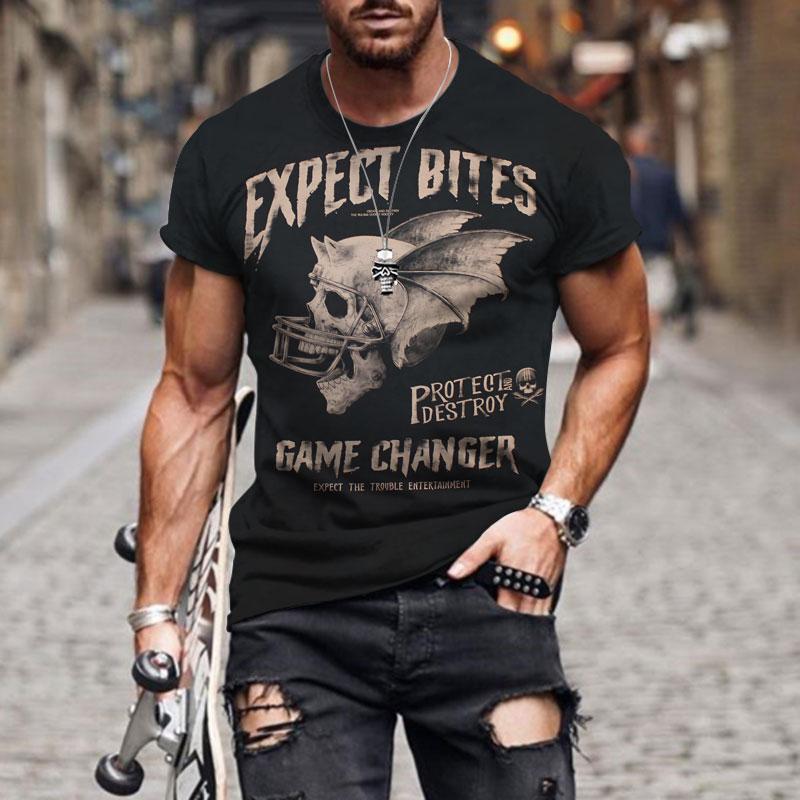 Чоловіча футболка в стилі ретро з принтом черепа, чоловічий одяг у стилі хіп-хоп, футболки з графічним зображенням, чоловічі футболки Harajuku з короткими рукавами, трендовий одяг 2XL
Чоловіча футболка в стилі ретро з принтом черепа, чоловічий одяг у стилі хіп-хоп, футболки з графічним зображенням, чоловічі футболки Harajuku з короткими рукавами, трендовий одяг 2XL