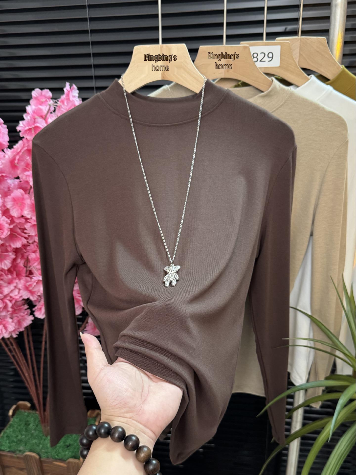 Versatile Stand-Up Collar Long Sleeve Women s T-Shirt - Elegant Autumn/Winter 2025 Base Layer M (40-50 kg)
Versatile Stand-Up Collar Long Sleeve Women s T-Shirt - Elegant Autumn/Winter 2025 Base Layer M (40-50 kg)