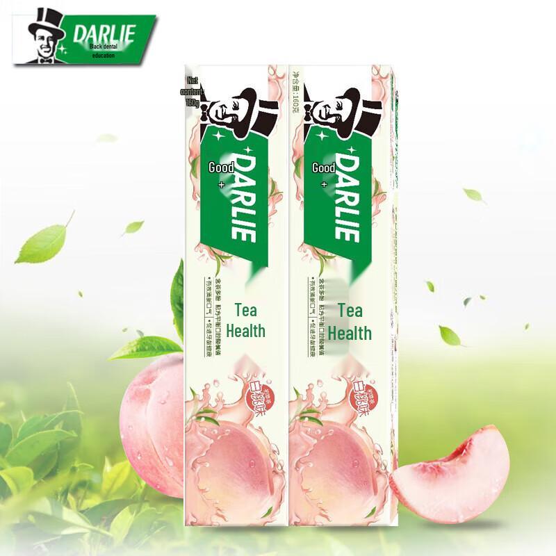 Darlie Cha Bei Jian White Peach Toothpaste Twin Pack
Darlie Cha Bei Jian White Peach Toothpaste Twin Pack