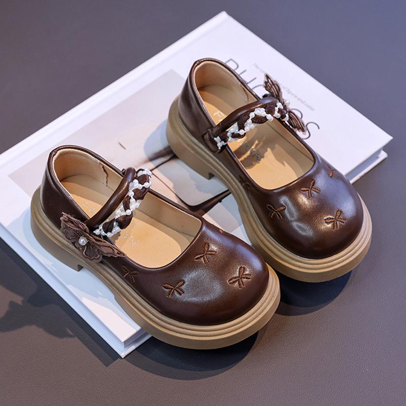 Girls Spring/Autumn Pearl Leather Princess Shoes - British Style, Soft Sole, Fashion Casual Footwear Size 26-31, Set of 6 pairs
Girls Spring/Autumn Pearl Leather Princess Shoes - British Style, Soft Sole, Fashion Casual Footwear Size 26-31, Set of 6 pairs