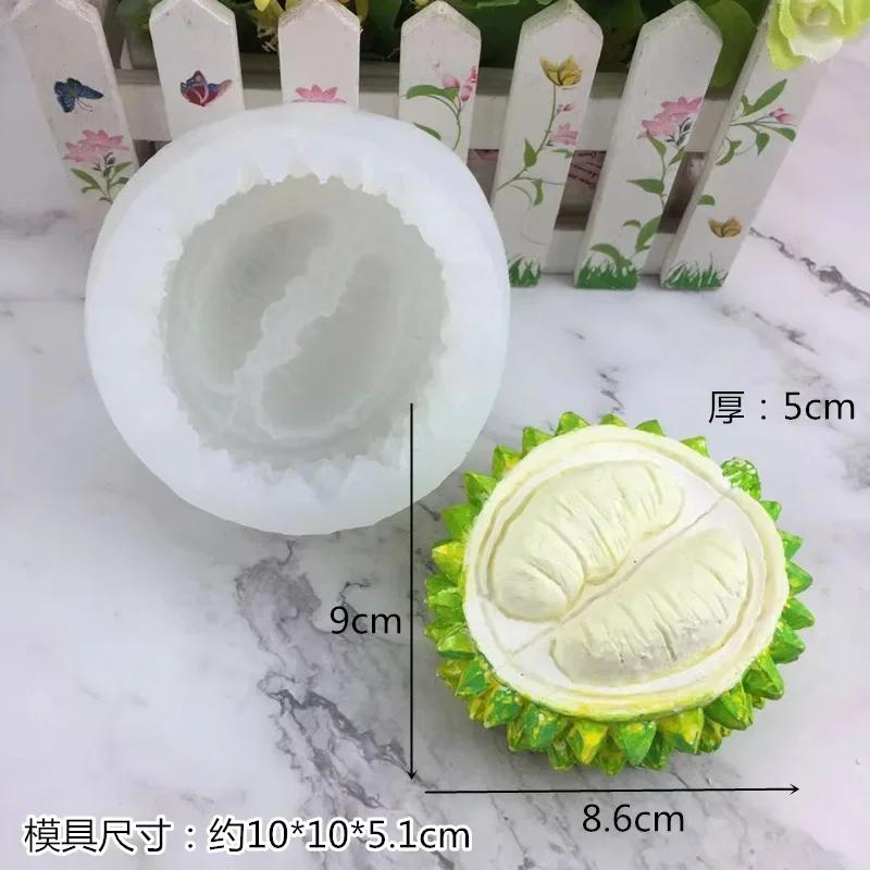 Creative Handmade Shape 3D Simulation Durian Silicone Mold Chocolate Fruit Cheese Ice Cream French Dessert Baking Tools Supplies S
Creative Handmade Shape 3D Simulation Durian Silicone Mold Chocolate Fruit Cheese Ice Cream French Dessert Baking Tools Supplies S